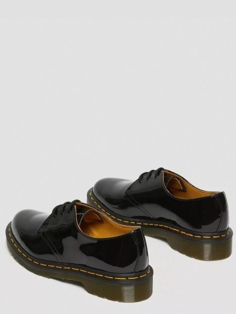 Dr. Martens 1461 Patent Leather Black Oxford Shoe - Picture 4 of 16